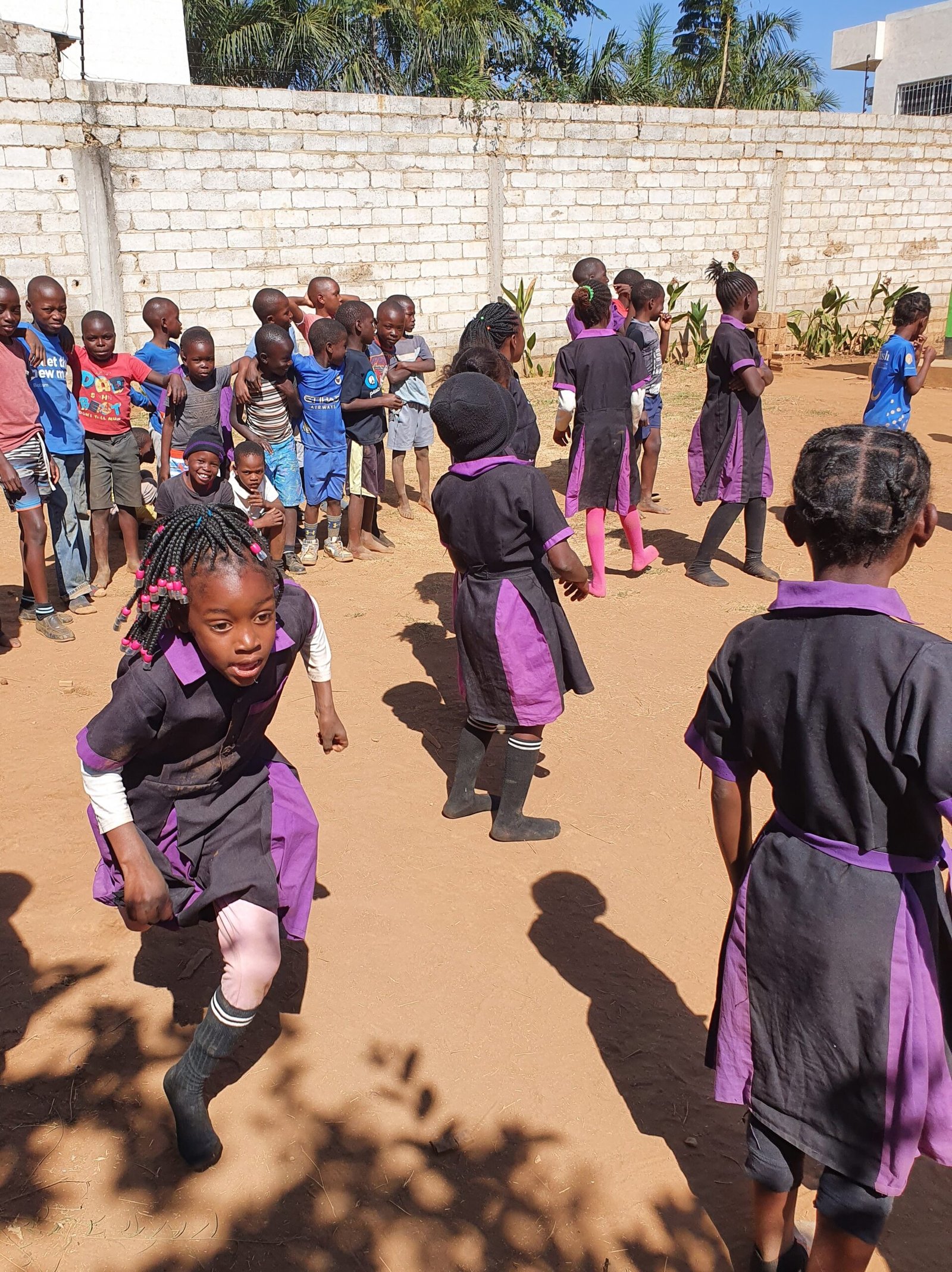 Fun and games visiting community schools